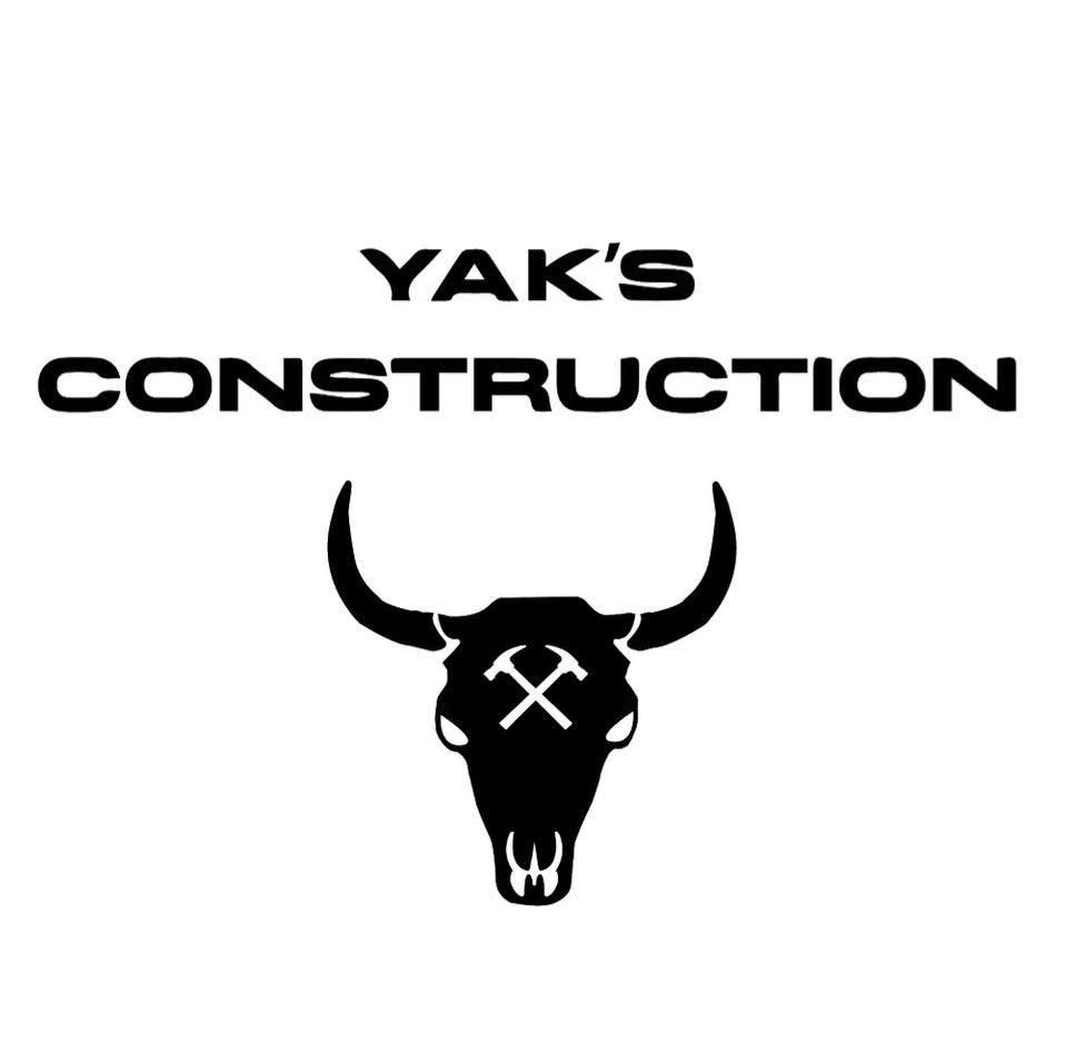 Yak's Construction logo